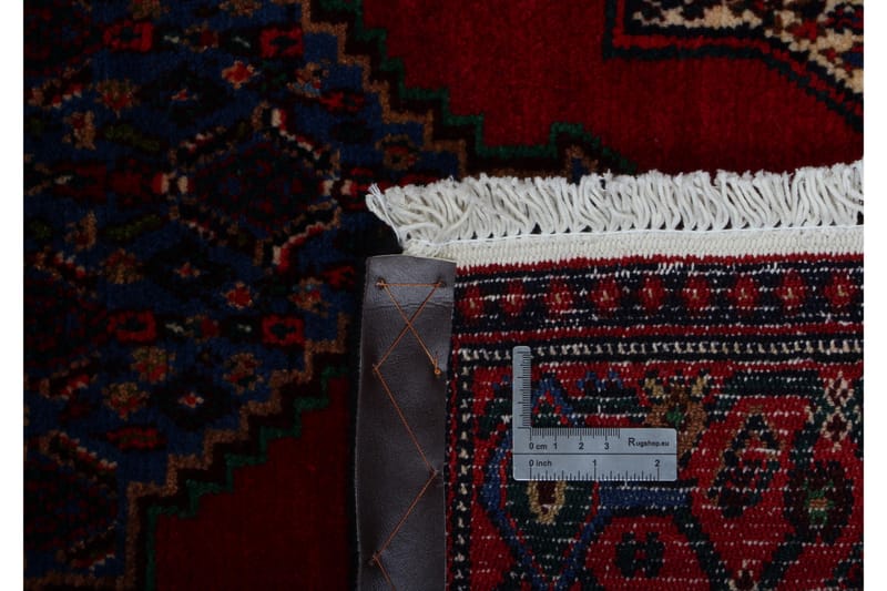 Handknuten Persisk Matta 128x159 cm Kelim Röd/Beige - Persisk matta - Orientaliska mattor