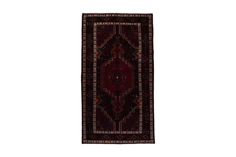 Handknuten Persisk Matta 169x313 cm Röd/Mörkblå - Persisk matta - Orientaliska mattor