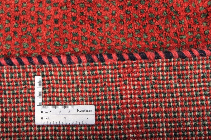 Handknuten Persisk Matta 63x191 cm Gabbeh Shiraz Röd - Persisk matta - Orientaliska mattor