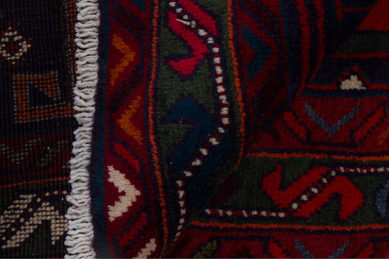 Handknuten Persisk Matta 138x298 cm Röd/Grön - Persisk matta - Orientaliska mattor