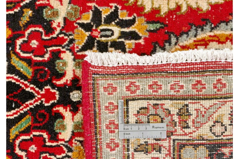 Handknuten Persisk Patinamatta 285x384 cm  Röd/Mörkblå - Persisk matta - Orientaliska mattor