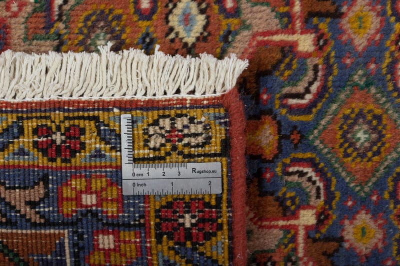 Handknuten Persisk Matta Varni 195x275 cm Kelim Brun/Blå - Persisk matta - Orientaliska mattor