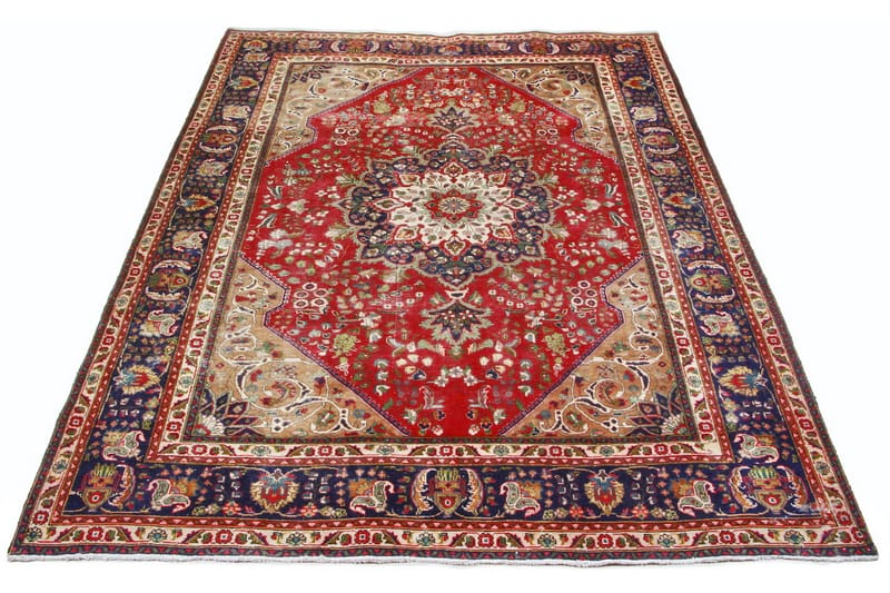 Handknuten Persisk Matta 250x336 cm Kelim Röd/Mörkblå - Persisk matta - Orientaliska mattor