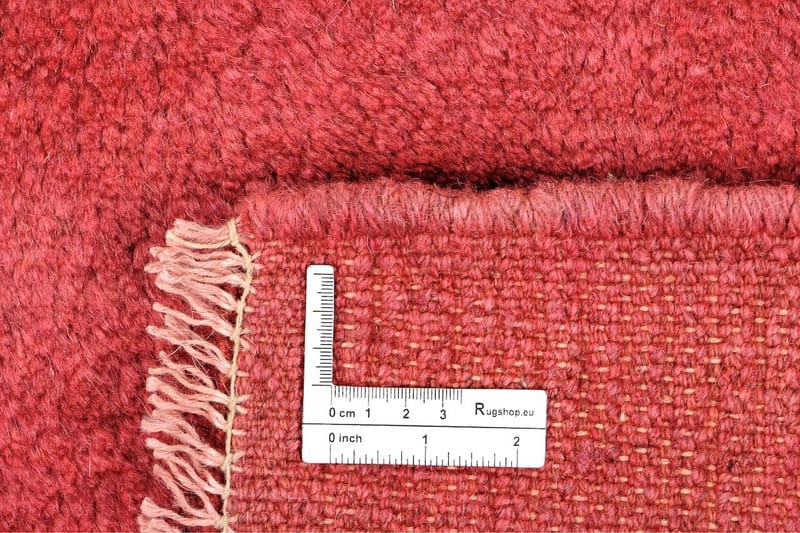 Handknuten Persisk Ullmatta 174x234 cm Gabbeh Shiraz Röd - Persisk matta - Orientaliska mattor