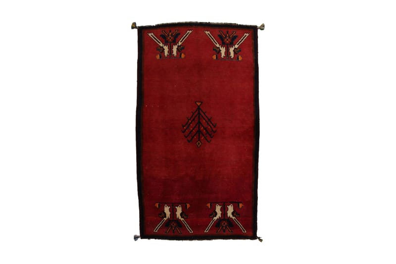 Handknuten Persisk Ullmatta 188x106 cm Kelim Röd - Persisk matta - Orientaliska mattor