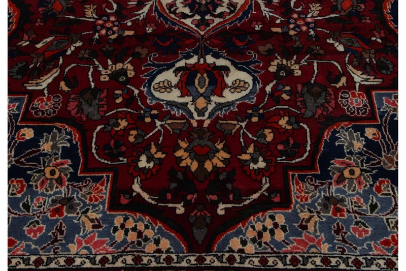 Handknuten Persisk Matta 210x352 cm Röd/Beige - Persisk matta - Orientaliska mattor