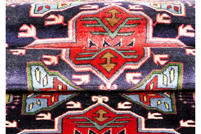 Handknuten Persisk Matta 160x304 cm Mörkblå/Röd - Persisk matta - Orientaliska mattor
