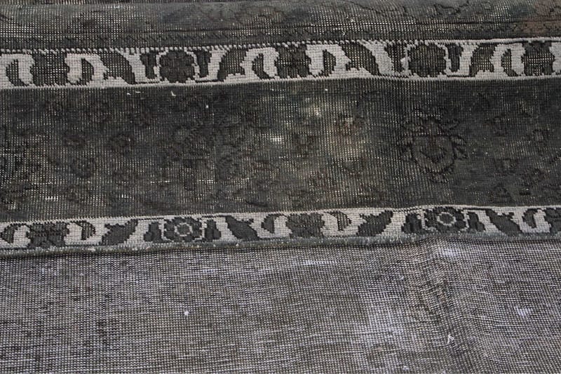 Handknuten Persisk Ullmatta 276x376 cm Vintage  Mörkgrön - Persisk matta - Orientaliska mattor