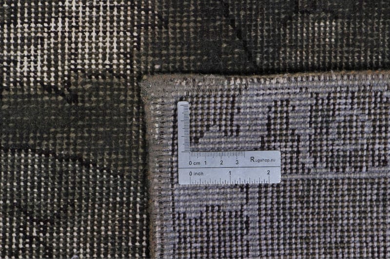 Handknuten Persisk Ullmatta 276x376 cm Vintage  Mörkgrön - Persisk matta - Orientaliska mattor