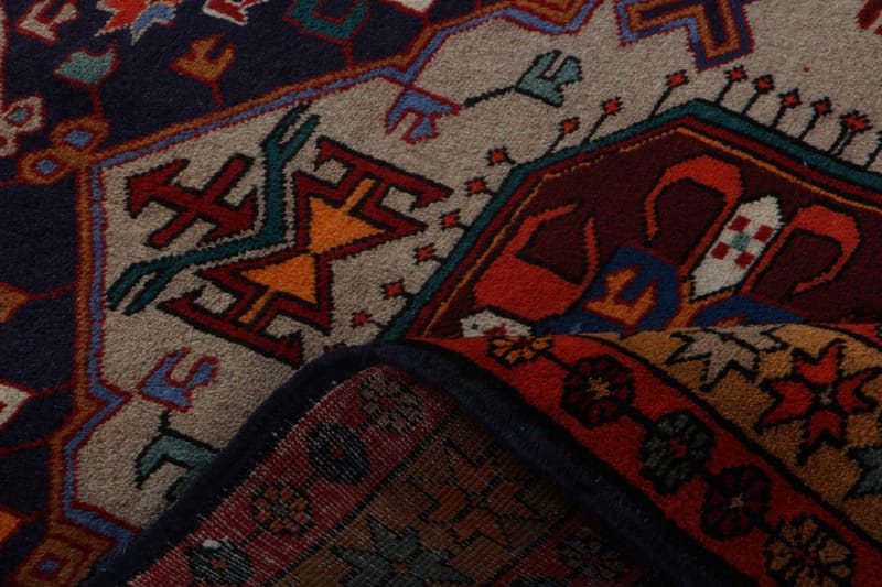 Handknuten Persisk Matta 150x288 cm Mörkblå/Brun - Persisk matta - Orientaliska mattor
