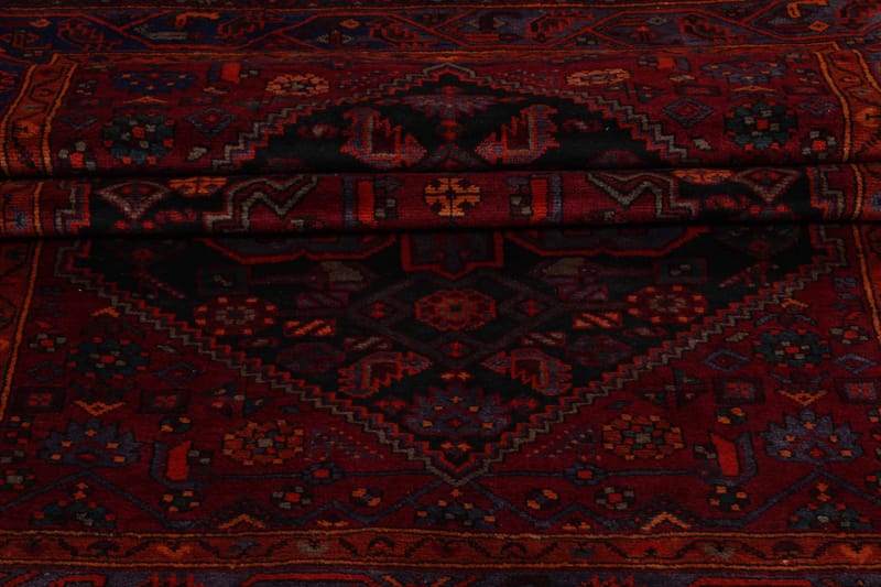 Handknuten Persisk Matta Varni 146x227 cm Kelim Röd/Blå - Persisk matta - Orientaliska mattor