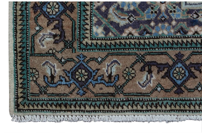 Handknuten Persisk Matta Varni 112x145 cm Kelim Beige/Koppar - Persisk matta - Orientaliska mattor
