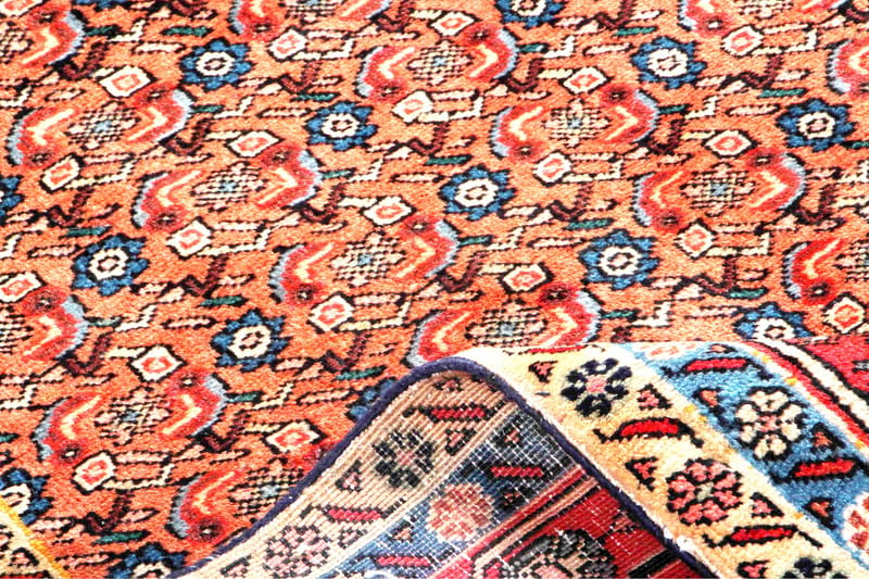 Handknuten Persisk Matta 204x289 cm Koppar/Röd - Persisk matta - Orientaliska mattor