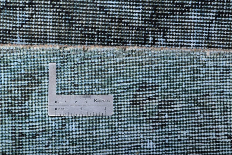 Handknuten Persisk Ullmatta 222x320 cm Vintage  Mörkgrön - Persisk matta - Orientaliska mattor