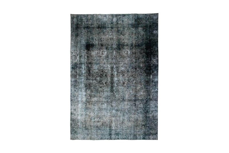 Handknuten Persisk Ullmatta 222x320 cm Vintage  Mörkgrön - Persisk matta - Orientaliska mattor