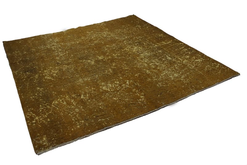 Handknuten Persisk Ullmatta 290x300 cm Vintage  Senap - Persisk matta - Orientaliska mattor