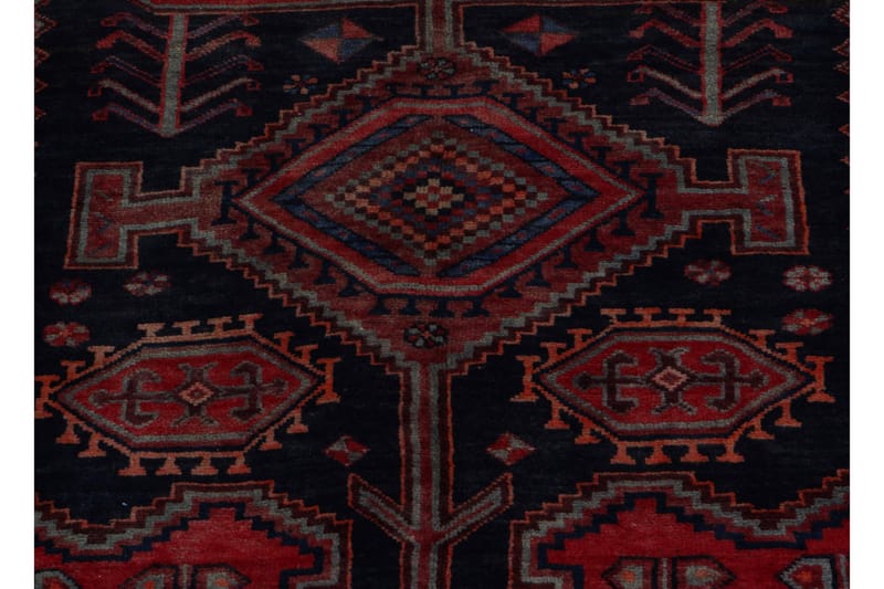 Handknuten Persisk Matta 120x313 cm Mörkblå/Röd - Persisk matta - Orientaliska mattor