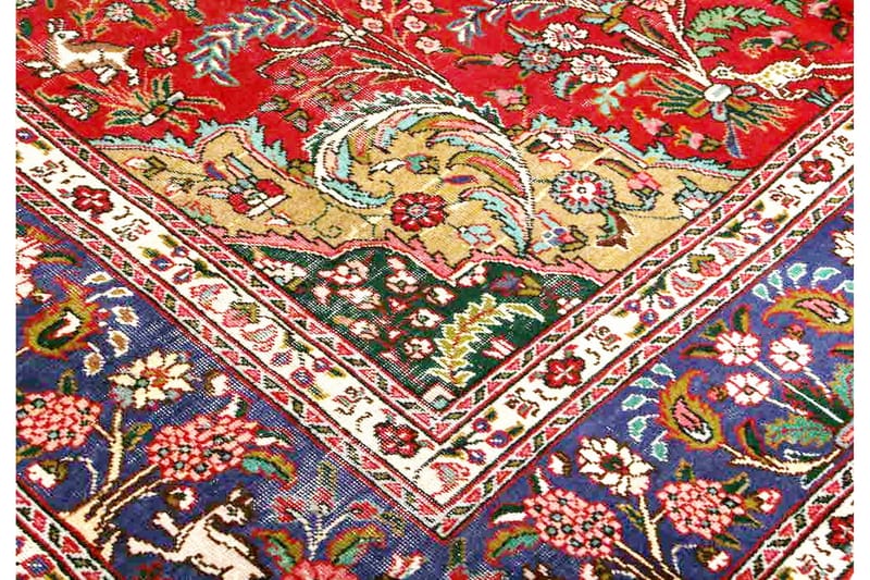 Handknuten Persisk Matta 249x336 cm Kelim Röd/Mörkblå - Persisk matta - Orientaliska mattor