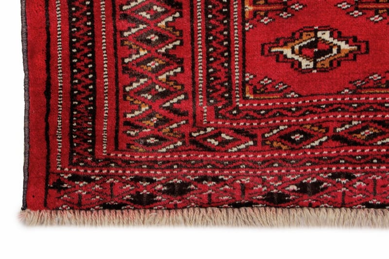 Handknuten Persisk Matta 100x144 cm Röd - Persisk matta - Orientaliska mattor