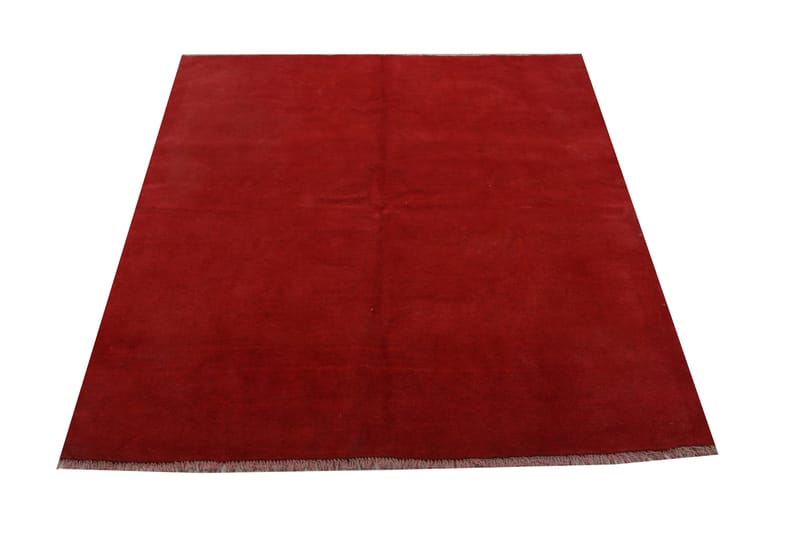 Handknuten Persisk Ullmatta 160x188 cm Gabbeh Shiraz Röd - Persisk matta - Orientaliska mattor