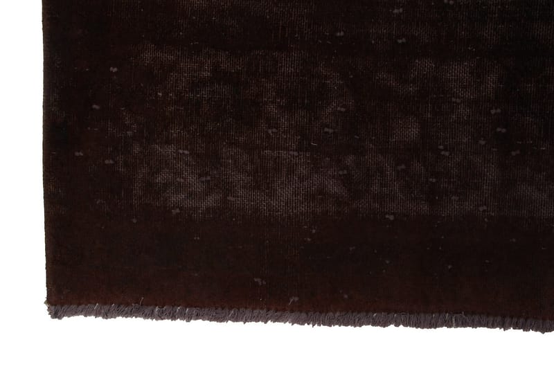 Handknuten Persisk Ullmatta 288x405 cm Vintage  Mörkbrun - Persisk matta - Orientaliska mattor