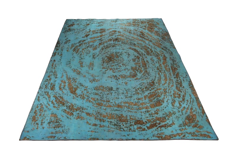 Handknuten Persisk Matta 285x378 cm Vintage  Blå/Brun - Persisk matta - Orientaliska mattor