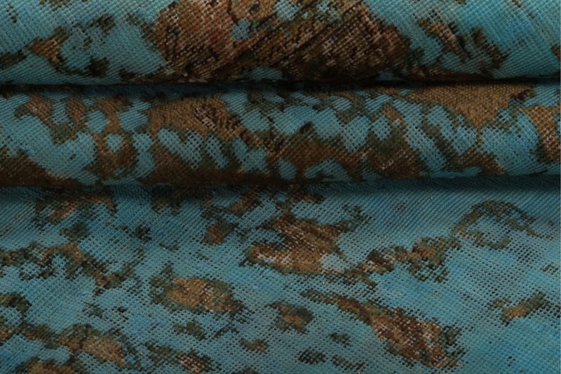 Handknuten Persisk Matta 285x378 cm Vintage  Blå/Brun - Orientaliska mattor - Persisk matta