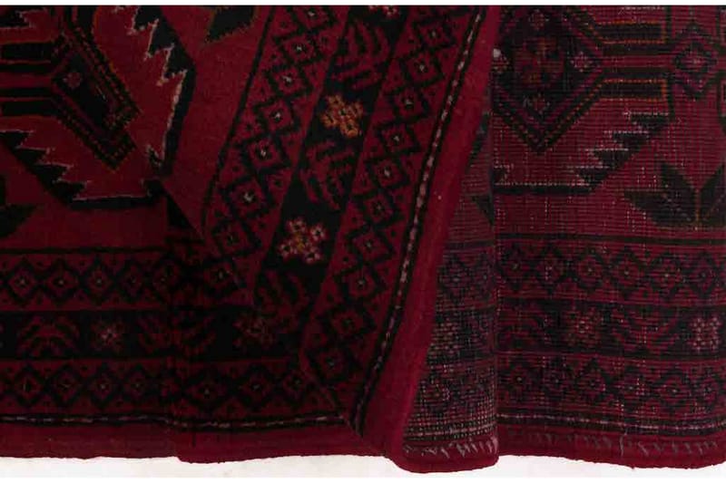 Handknuten Persisk Matta Våg 99x215 cm Kelim Röd/Svart - Persisk matta - Orientaliska mattor