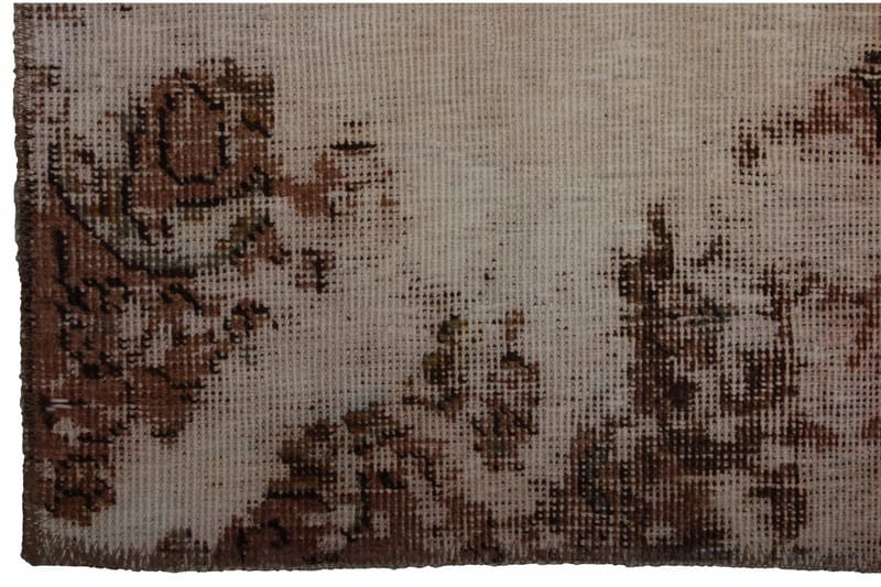 Handknuten Persisk Matta 133x185 cm Vintage  Beige/Rosa - Persisk matta - Orientaliska mattor