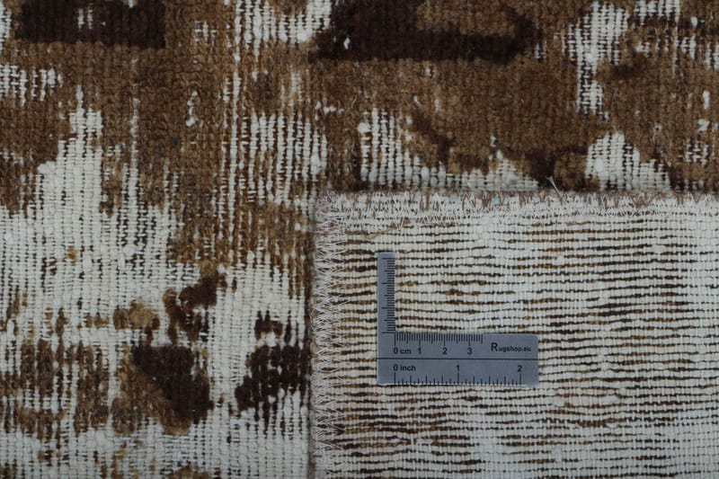 Handknuten Persisk Matta 86x273 cm Vintage  Beige/Brun - Persisk matta - Orientaliska mattor