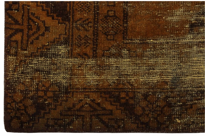 Handknuten Persisk Matta 111x187 cm Vintage  Beige/Brun - Persisk matta - Orientaliska mattor