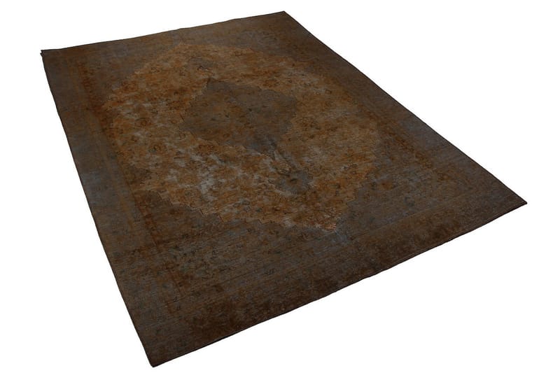Handknuten Persisk Ullmatta 258x338 cm Vintage  Brun/Blå - Persisk matta - Orientaliska mattor