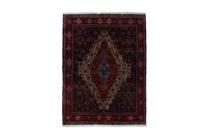 Handknuten Persisk Matta Varni 135x175 cm Kelim Beige/Röd - Persisk matta - Orientaliska mattor