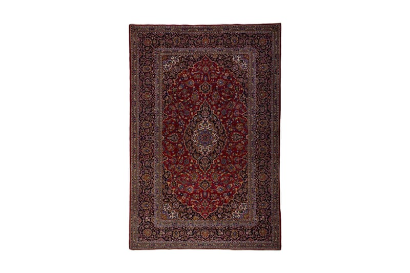 Handknuten Persisk Matta 205x307 cm Kelim Röd/Mörkblå - Persisk matta - Orientaliska mattor