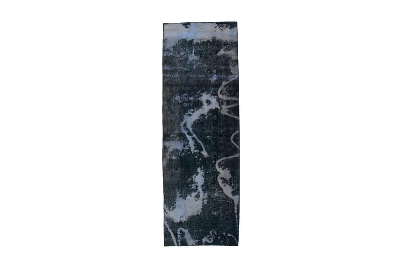 Handknuten Persisk Matta 88x263 cm Vintage  Blå/Grön - Persisk matta - Orientaliska mattor
