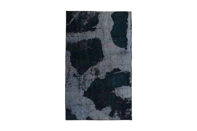 Handknuten Persisk Matta 111x183 cm Vintage  Blå/Grön - Persisk matta - Orientaliska mattor