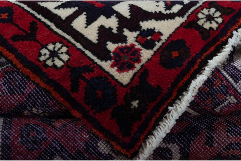 Handknuten Persisk Matta 159x220 cm Röd/Beige - Orientaliska mattor - Persisk matta