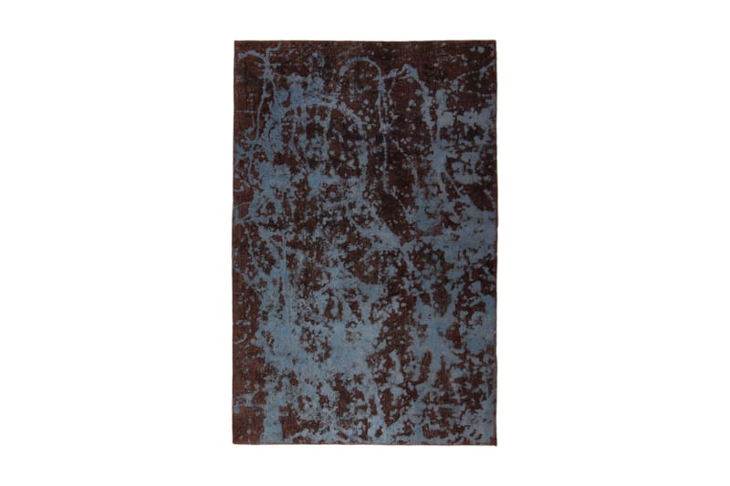 Handknuten Persisk Matta 123x190 cm Vintage  Blå/Brun - Orientaliska mattor - Persisk matta