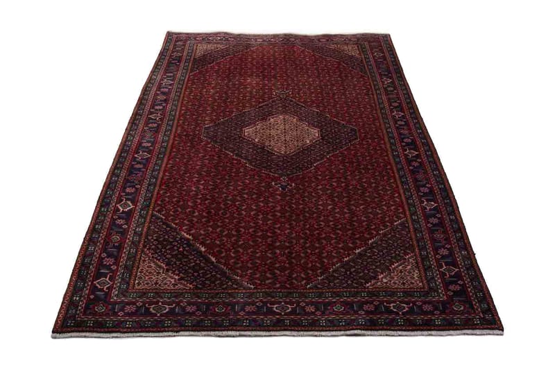 Handknuten Persisk Matta 199x298 cm Kelim Röd/Mörkblå - Persisk matta - Orientaliska mattor