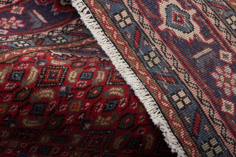Handknuten Persisk Matta 199x298 cm Kelim Röd/Mörkblå - Orientaliska mattor - Persisk matta