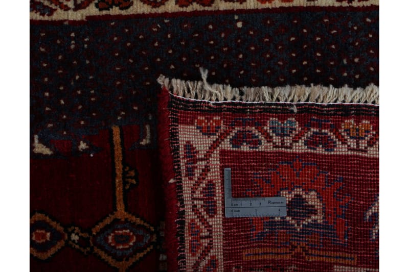 Handknuten Persisk Matta 148x244 cm Röd/Svart - Persisk matta - Orientaliska mattor
