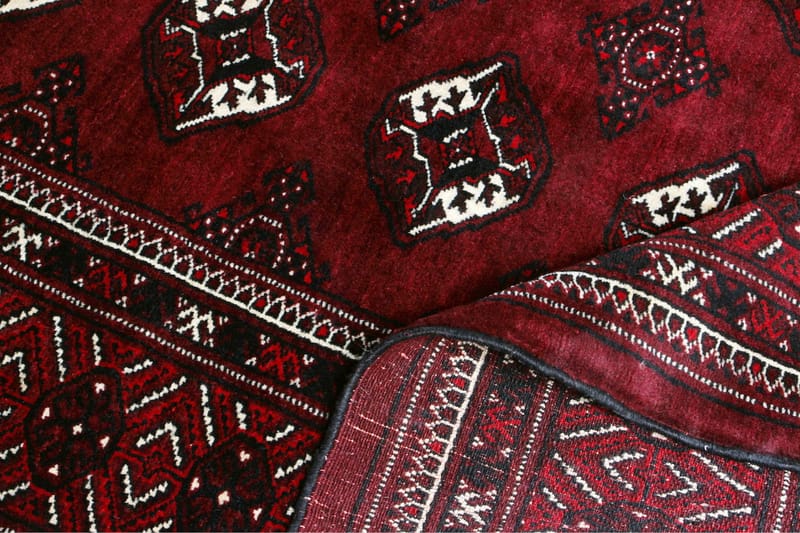 Handknuten Persisk Matta 297x322 cm Röd/Svart - Persisk matta - Orientaliska mattor