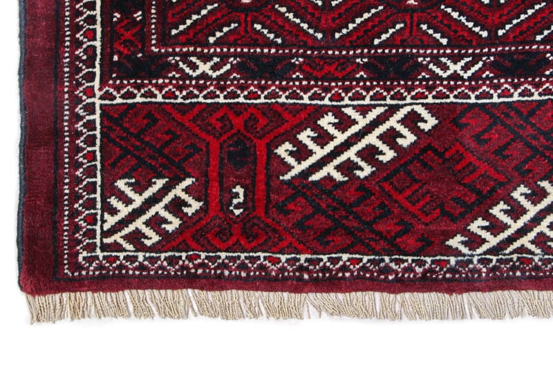 Handknuten Persisk Matta 297x322 cm Röd/Svart - Persisk matta - Orientaliska mattor