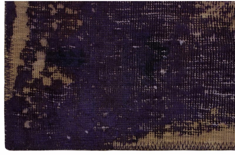 Handknuten Persisk Matta 133x205 cm Vintage  Beige/Lila - Persisk matta - Orientaliska mattor