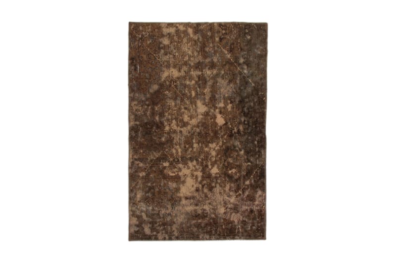 Handknuten Persisk Matta 85x136 cm Vintage  Beige/Brun - Persisk matta - Orientaliska mattor