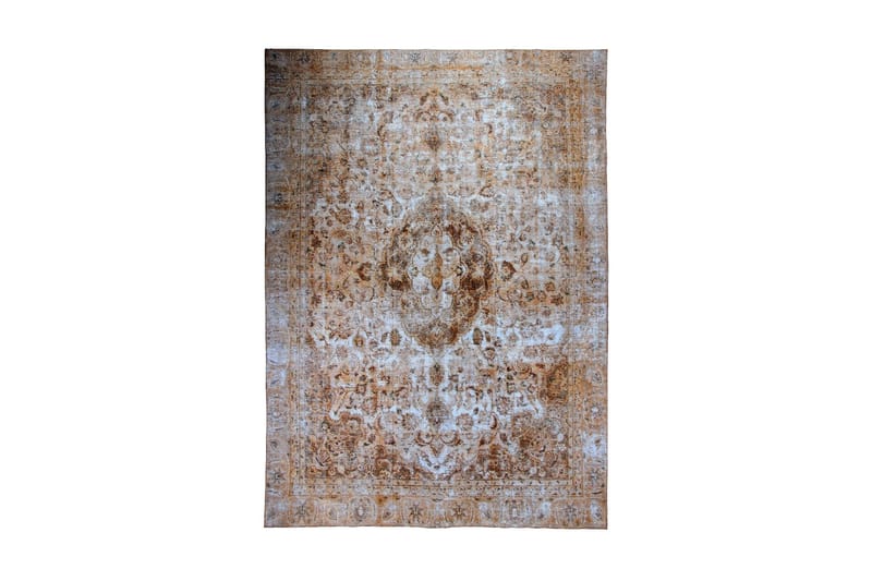 Handknuten Persisk Matta 261x360 cm Vintage  Blå/Brun - Persisk matta - Orientaliska mattor