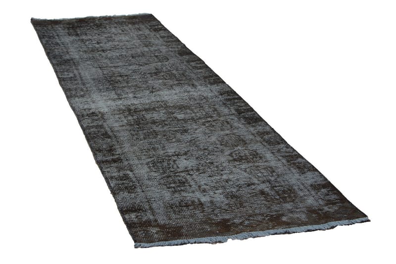 Handknuten Persisk Matta 85x309 cm Vintage  Mörkgrön - Persisk matta - Orientaliska mattor