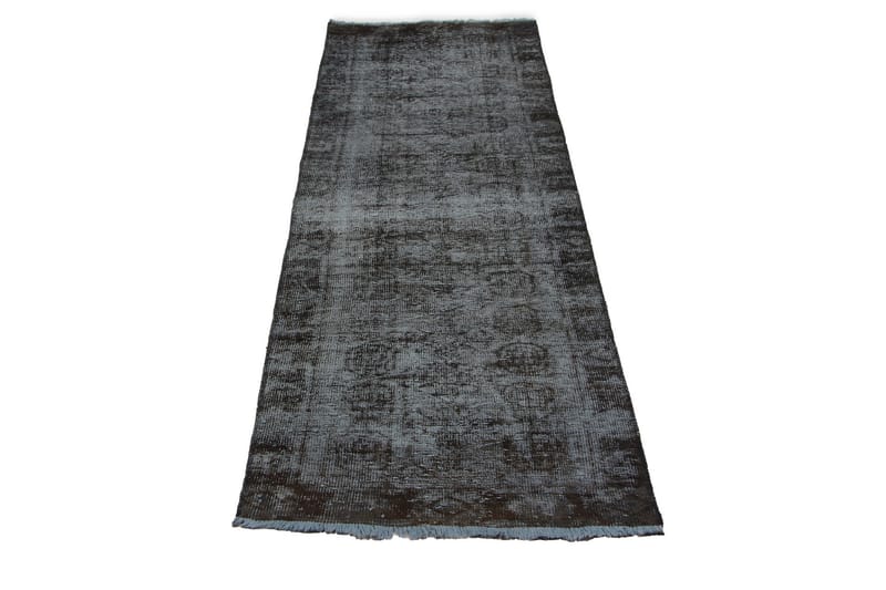 Handknuten Persisk Matta 85x309 cm Vintage  Mörkgrön - Persisk matta - Orientaliska mattor
