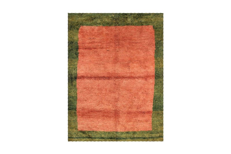 Handknuten Persisk Ullmatta 190x250 cm Gabbeh Shiraz Rosa/Gr - Orientaliska mattor - Persisk matta