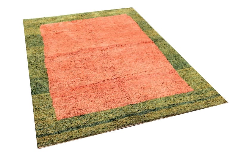 Handknuten Persisk Ullmatta 190x250 cm Gabbeh Shiraz Rosa/Gr - Persisk matta - Orientaliska mattor